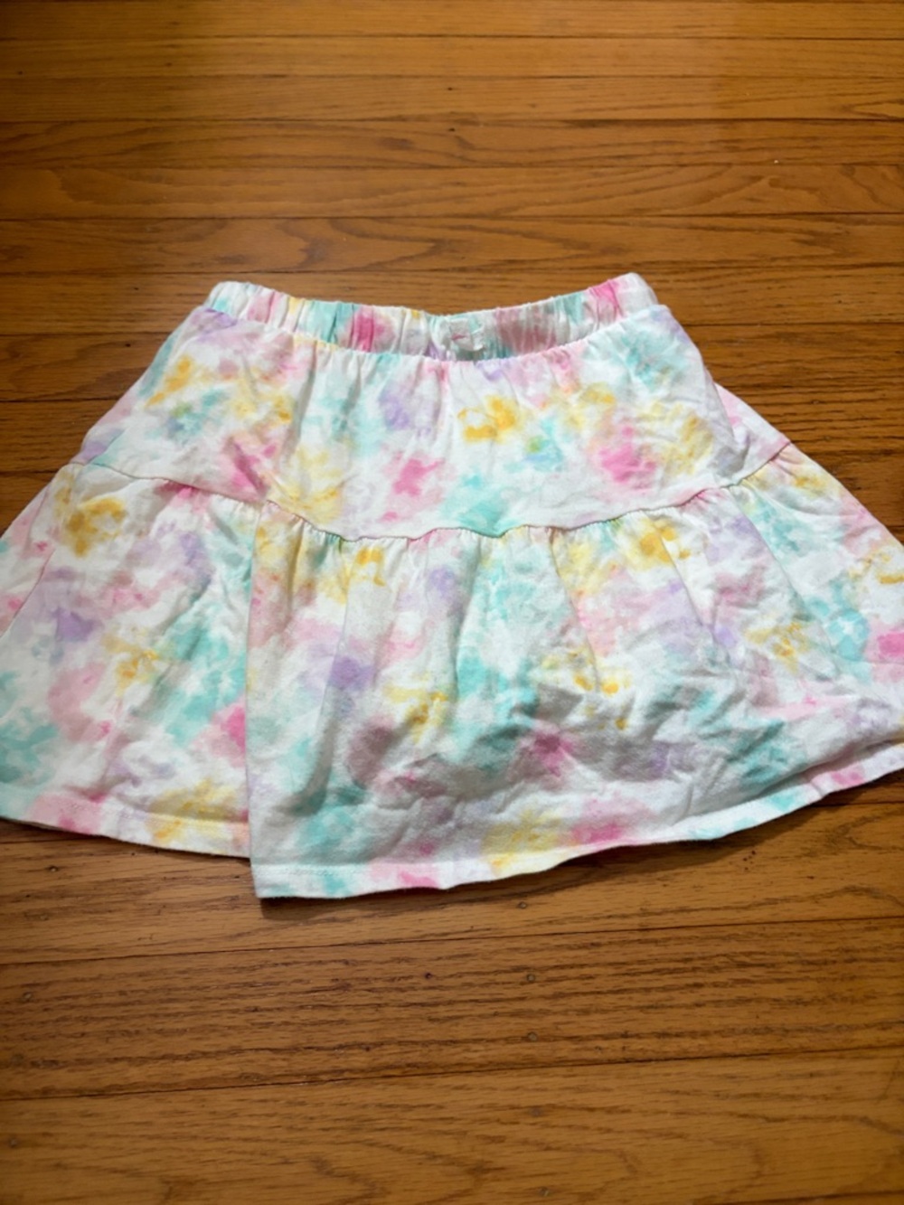 jumping beans Pastel Tie-Dye Circle Skirt - Pink, Yellow, Blue, Purple
